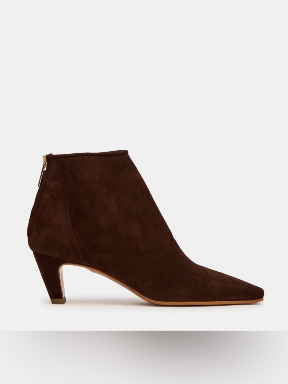 NWOB Steve Madden Brown Suede Ankle Bootie